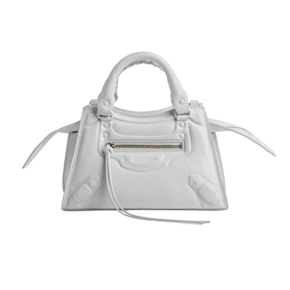 Balenciaga Mini Classic City Cake Leather Cross Body Bag - Picture 1 of 9